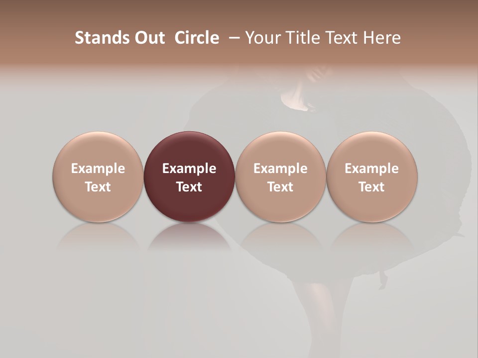 Seduce Hands Figure PowerPoint Template