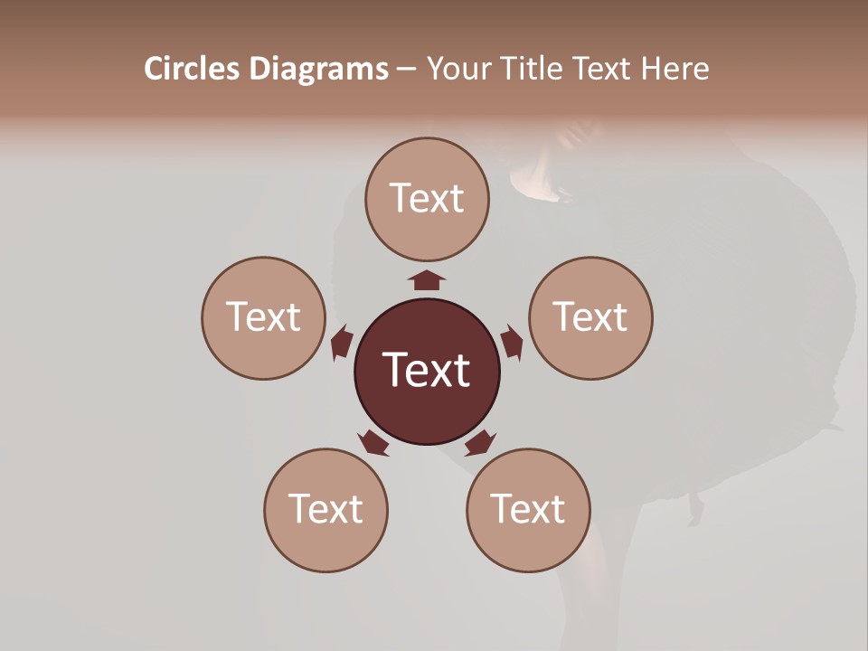 Seduce Hands Figure PowerPoint Template