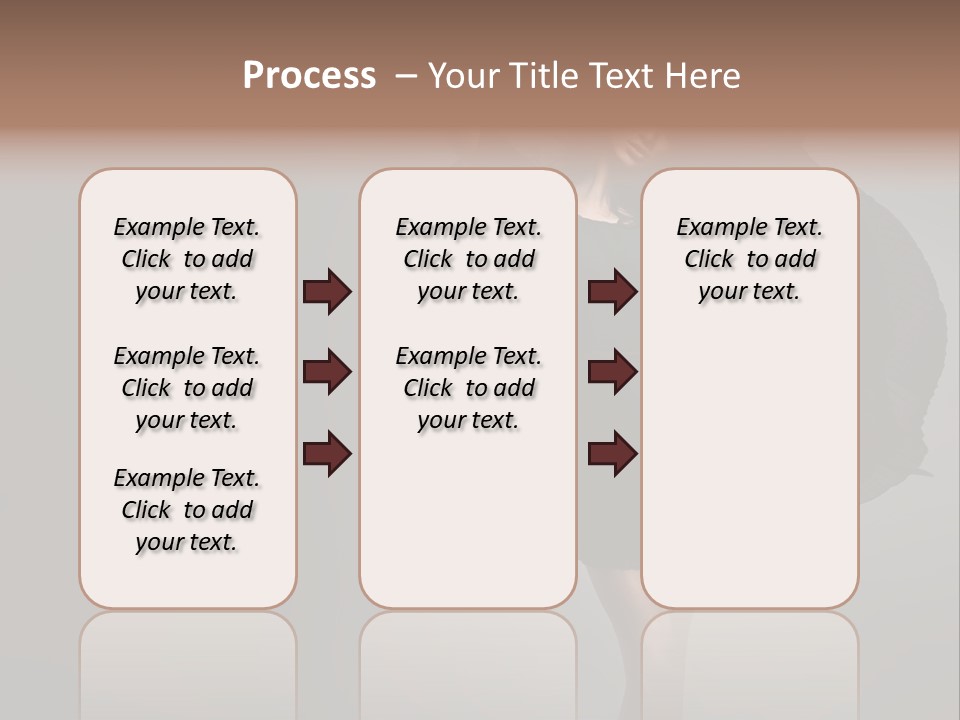 Seduce Hands Figure PowerPoint Template