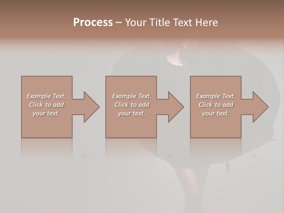 Seduce Hands Figure PowerPoint Template
