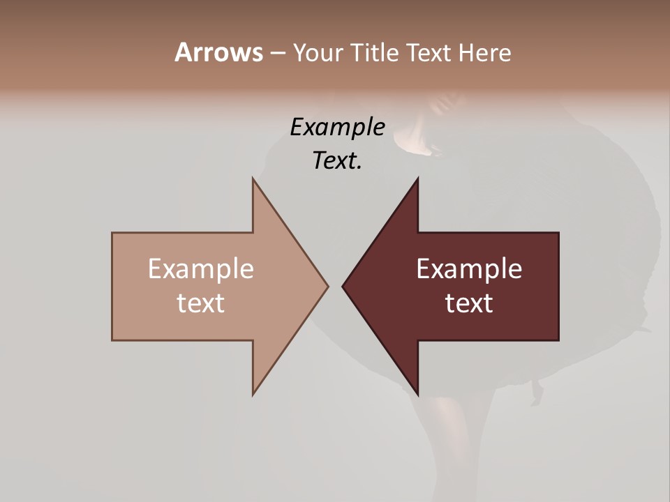 Seduce Hands Figure PowerPoint Template