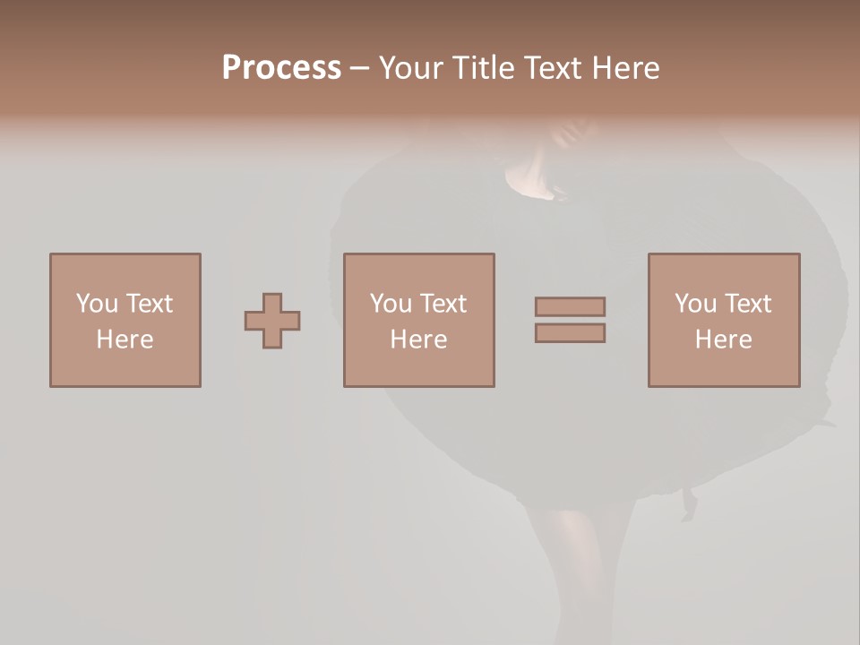 Seduce Hands Figure PowerPoint Template
