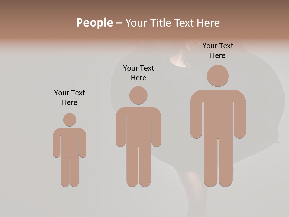 Seduce Hands Figure PowerPoint Template