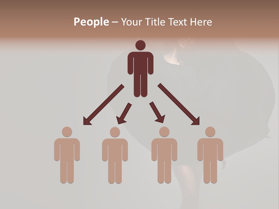 Seduce Hands Figure PowerPoint Template