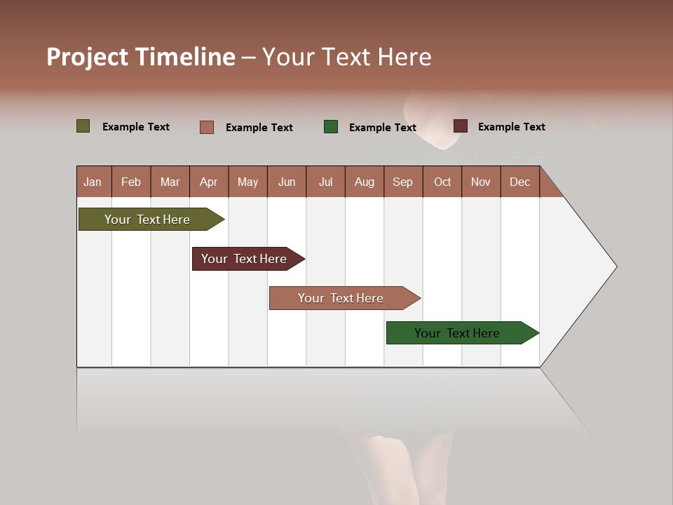 Romantic Model Woman PowerPoint Template