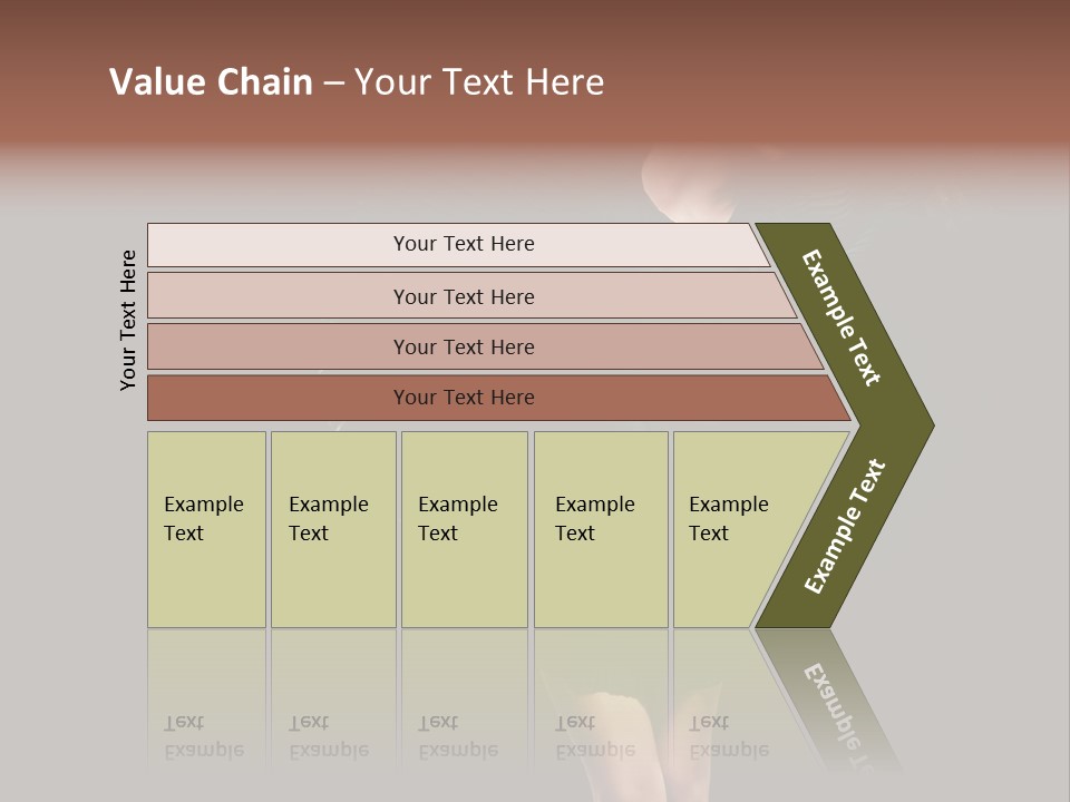 Romantic Model Woman PowerPoint Template