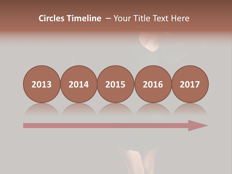 Romantic Model Woman PowerPoint Template