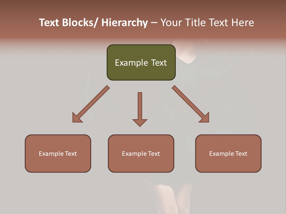 Romantic Model Woman PowerPoint Template