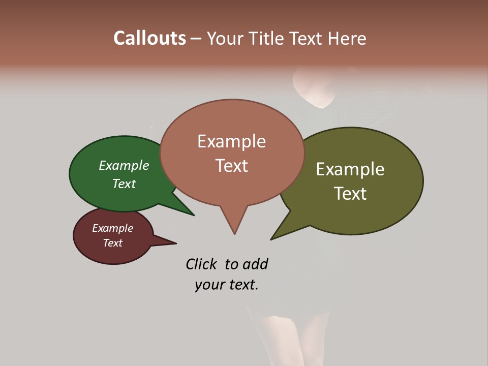 Romantic Model Woman PowerPoint Template