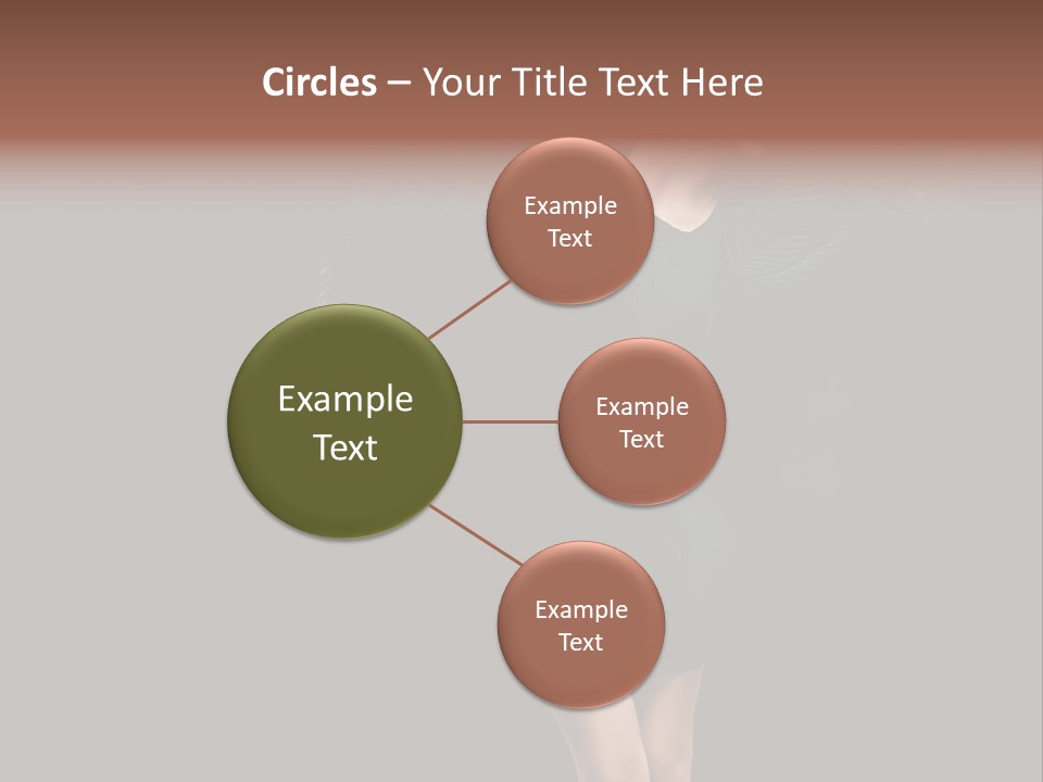 Romantic Model Woman PowerPoint Template