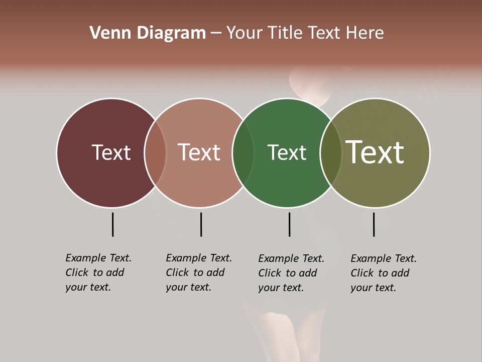 Romantic Model Woman PowerPoint Template