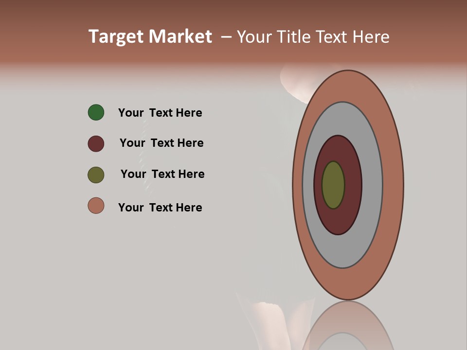 Romantic Model Woman PowerPoint Template