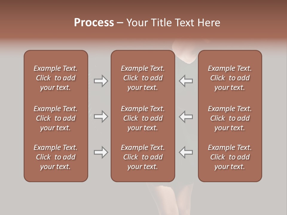 Romantic Model Woman PowerPoint Template