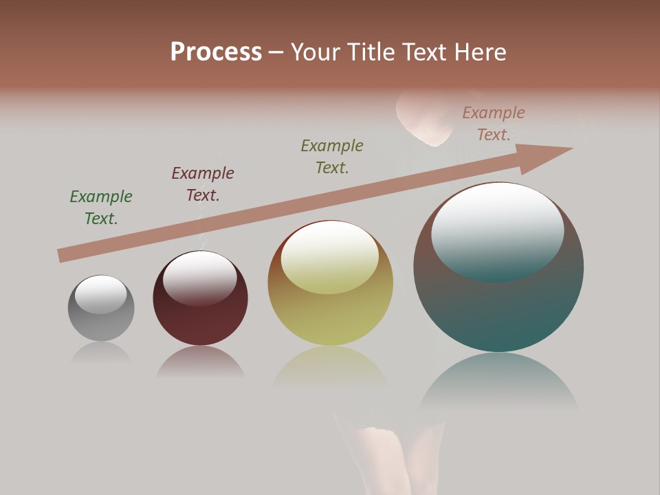 Romantic Model Woman PowerPoint Template