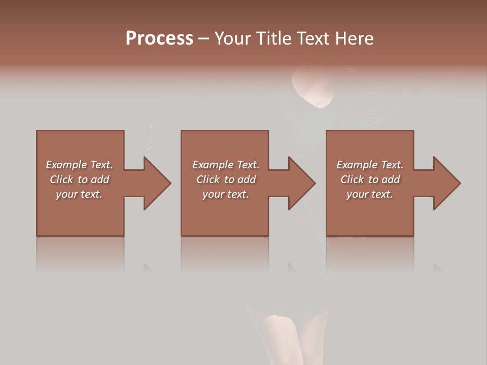 Romantic Model Woman PowerPoint Template