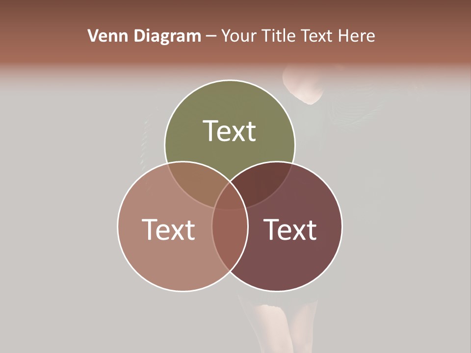 Romantic Model Woman PowerPoint Template