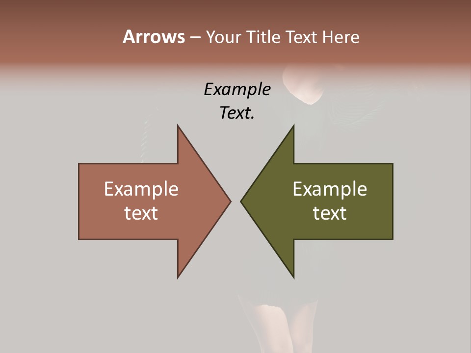 Romantic Model Woman PowerPoint Template