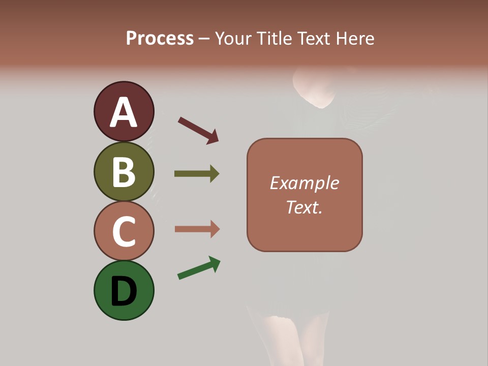 Romantic Model Woman PowerPoint Template