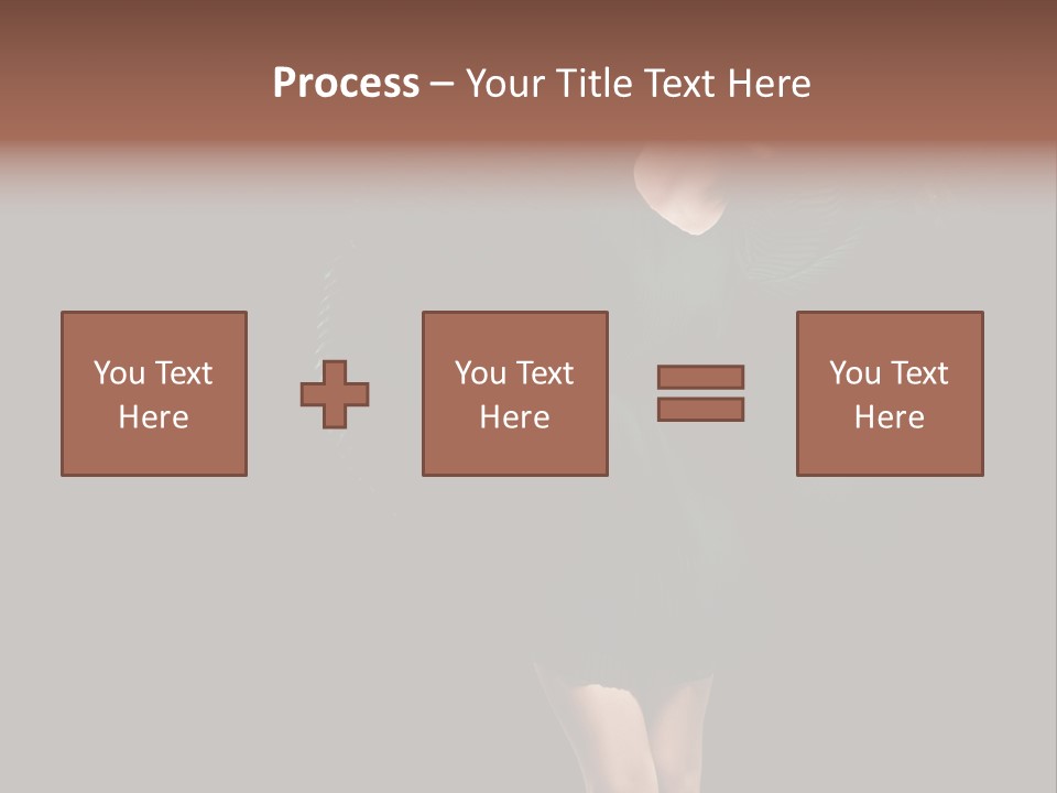 Romantic Model Woman PowerPoint Template