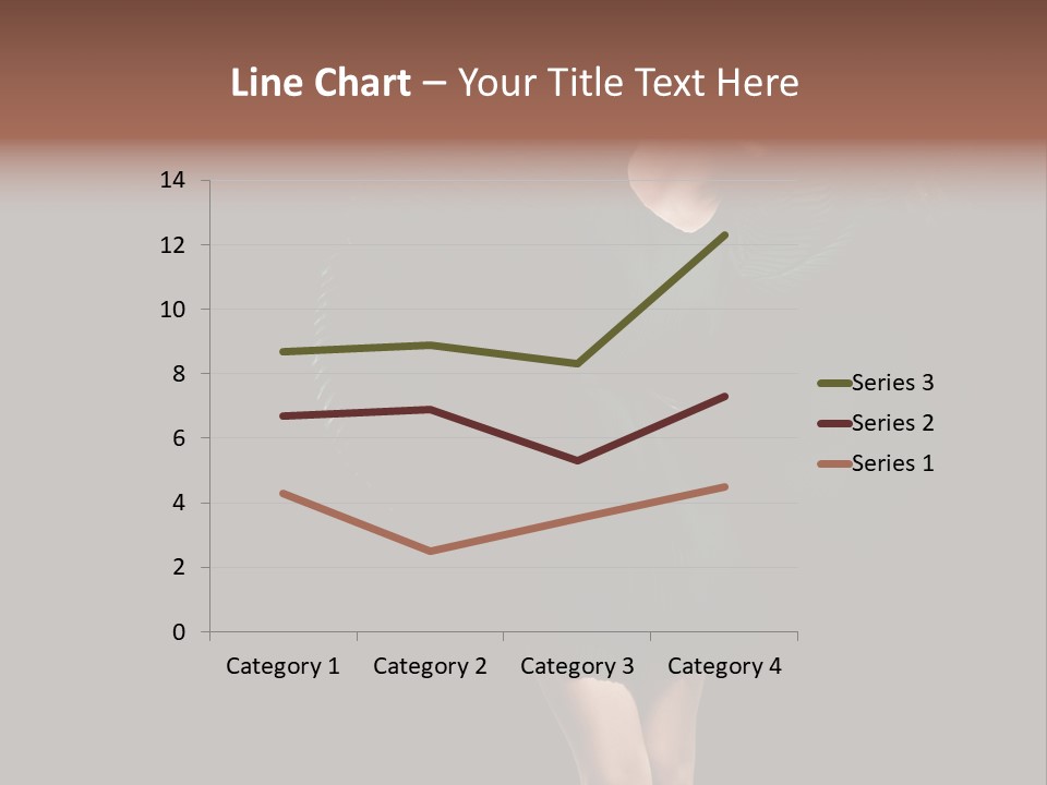 Romantic Model Woman PowerPoint Template