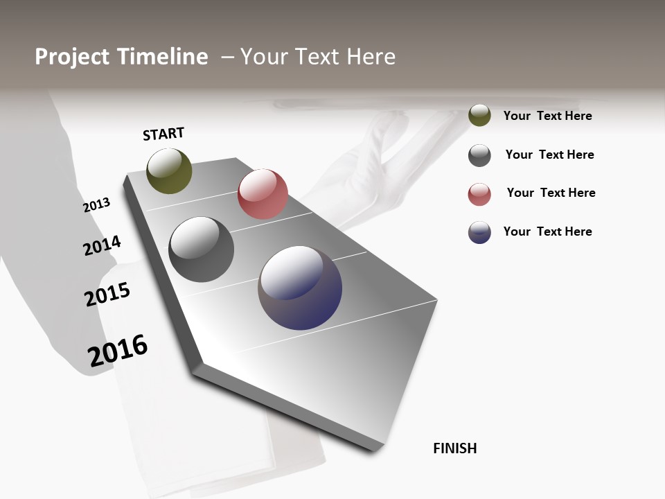 Carry Arm Detail PowerPoint Template