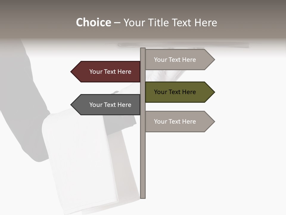 Carry Arm Detail PowerPoint Template