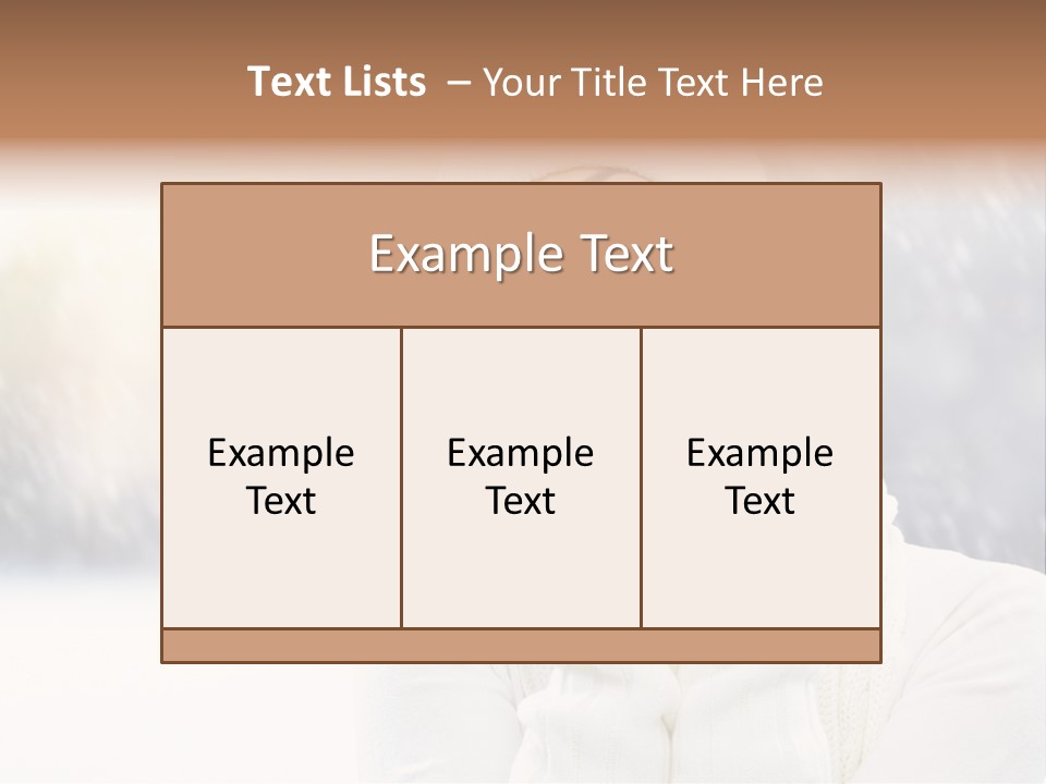 Leisure Cold One PowerPoint Template