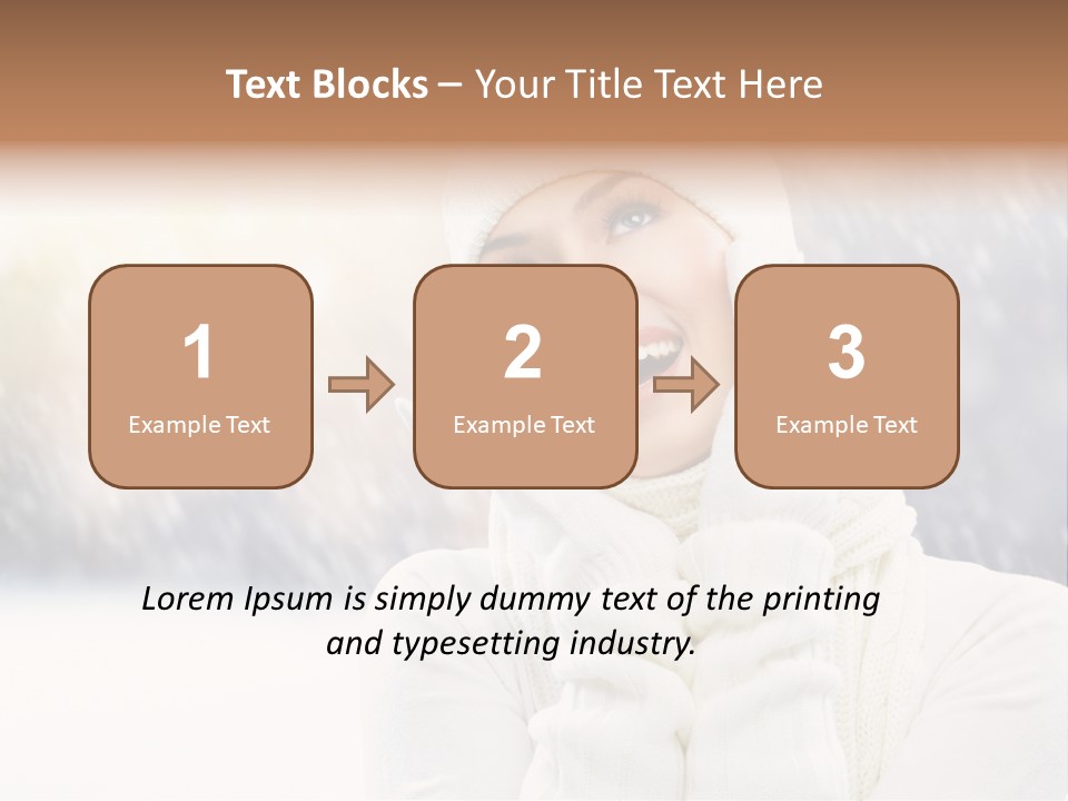 Leisure Cold One PowerPoint Template