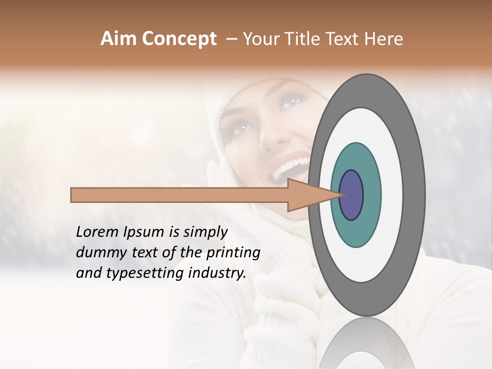 Leisure Cold One PowerPoint Template