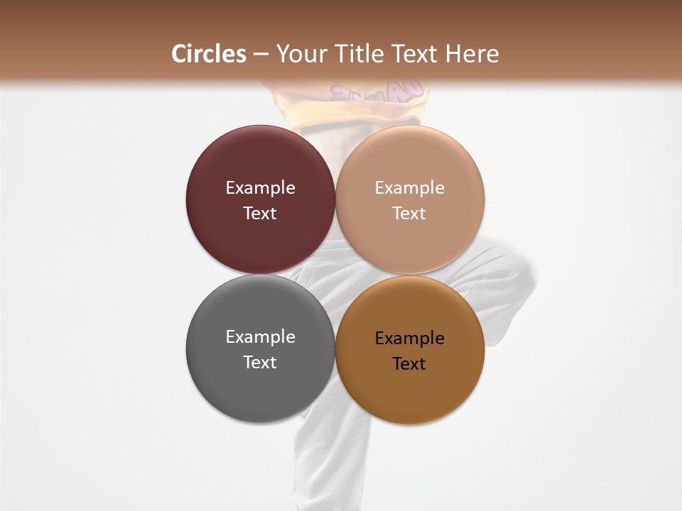 Stretching Exercise Gymnastic PowerPoint Template