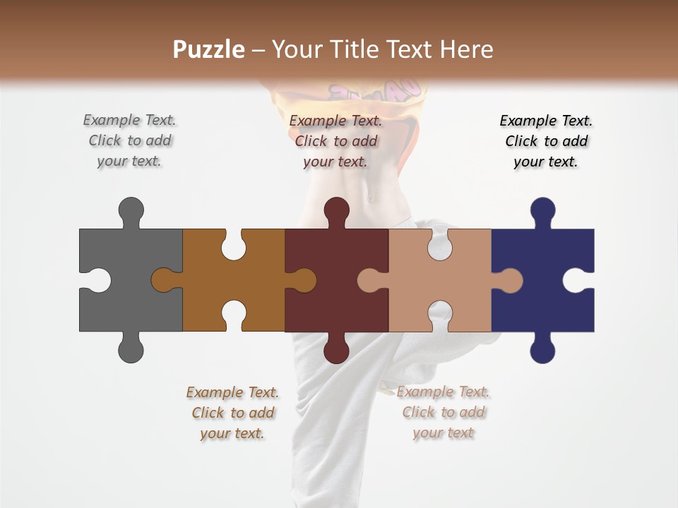 Stretching Exercise Gymnastic PowerPoint Template