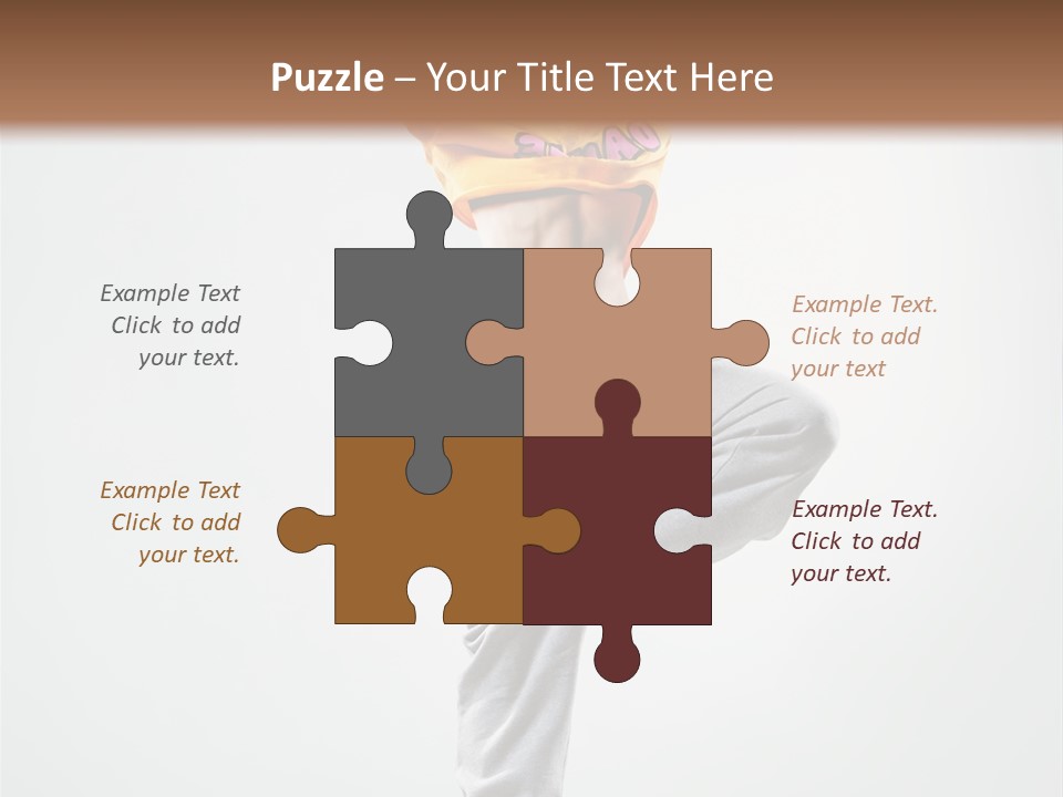 Stretching Exercise Gymnastic PowerPoint Template