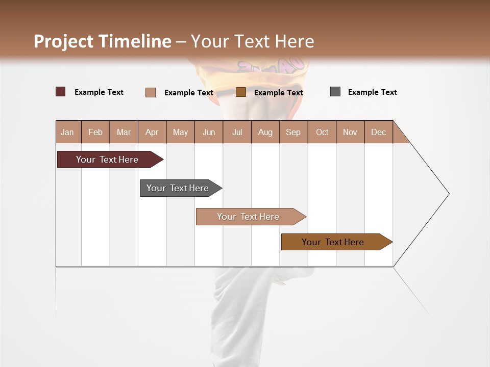 Stretching Exercise Gymnastic PowerPoint Template