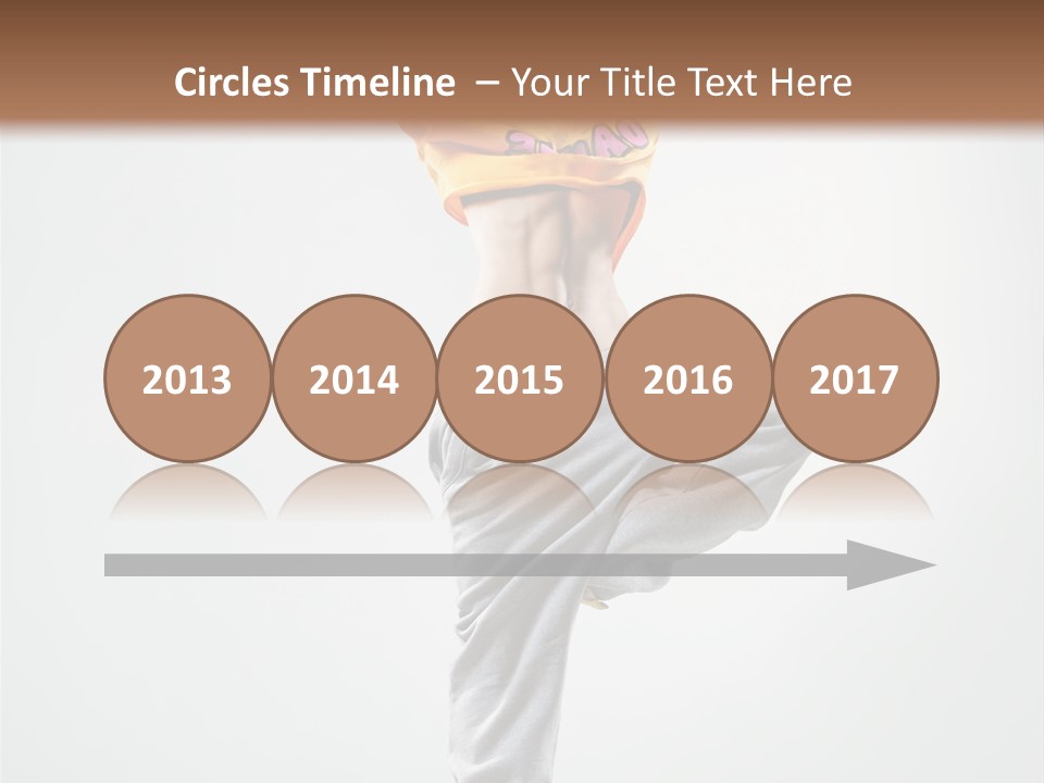 Stretching Exercise Gymnastic PowerPoint Template