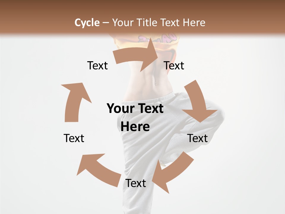 Stretching Exercise Gymnastic PowerPoint Template
