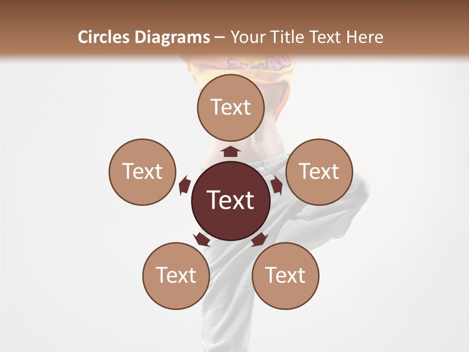 Stretching Exercise Gymnastic PowerPoint Template