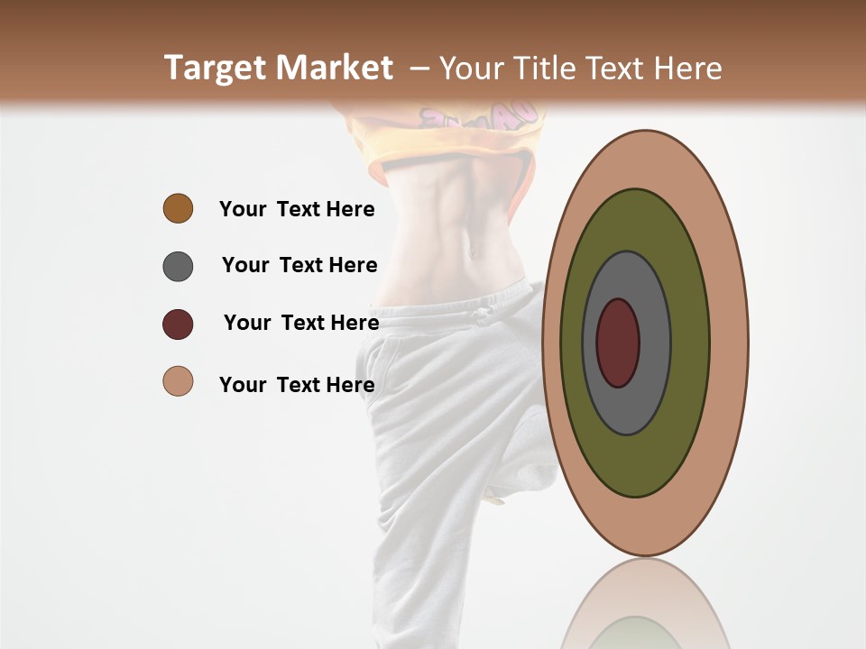 Stretching Exercise Gymnastic PowerPoint Template