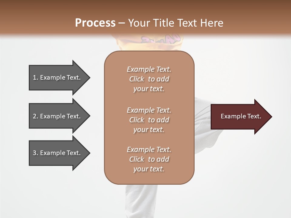 Stretching Exercise Gymnastic PowerPoint Template