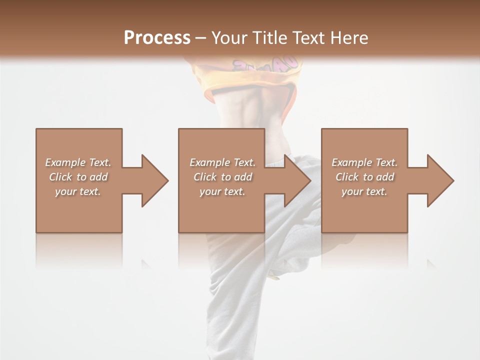Stretching Exercise Gymnastic PowerPoint Template