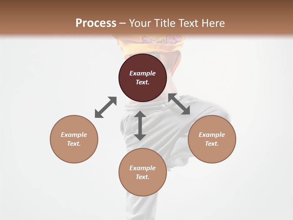 Stretching Exercise Gymnastic PowerPoint Template