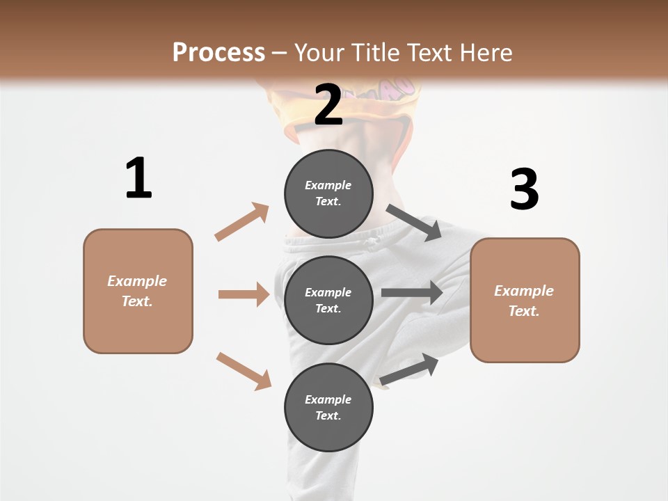 Stretching Exercise Gymnastic PowerPoint Template