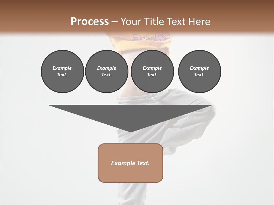 Stretching Exercise Gymnastic PowerPoint Template