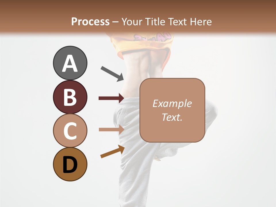 Stretching Exercise Gymnastic PowerPoint Template