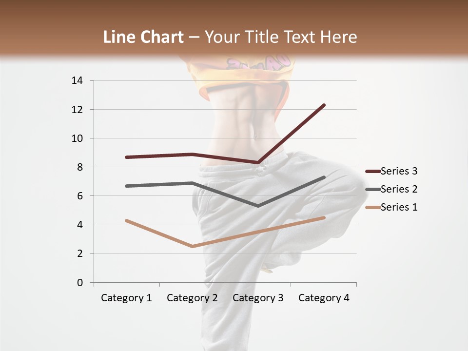 Stretching Exercise Gymnastic PowerPoint Template