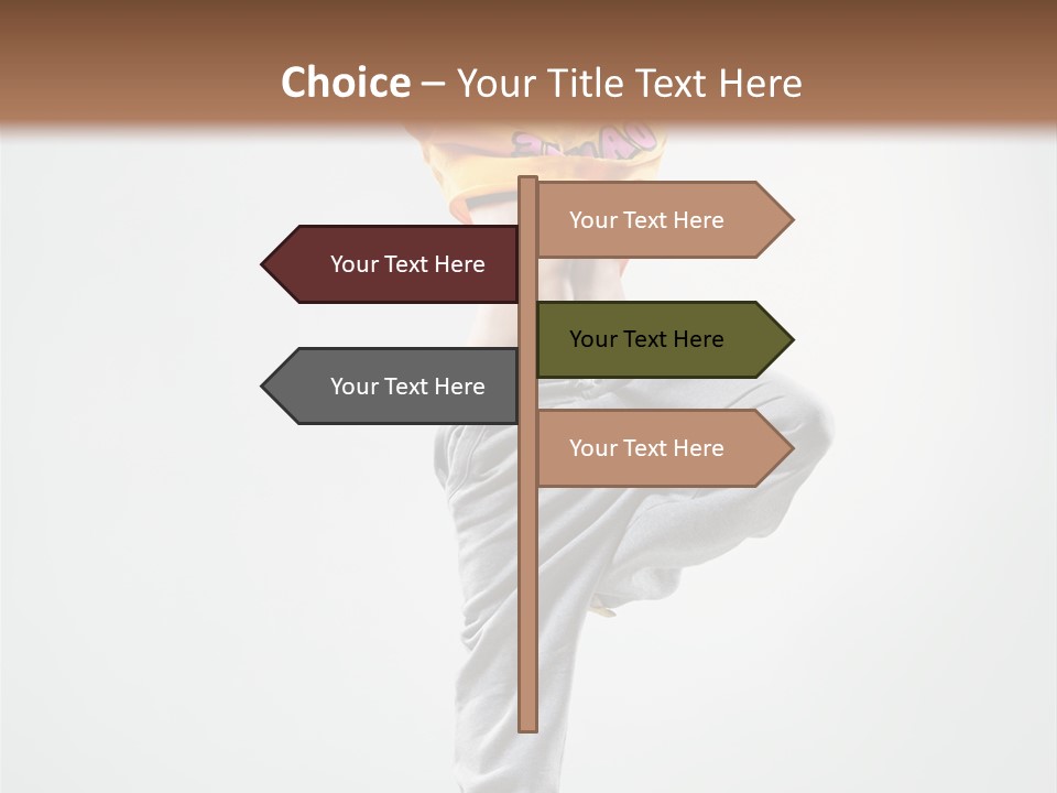 Stretching Exercise Gymnastic PowerPoint Template