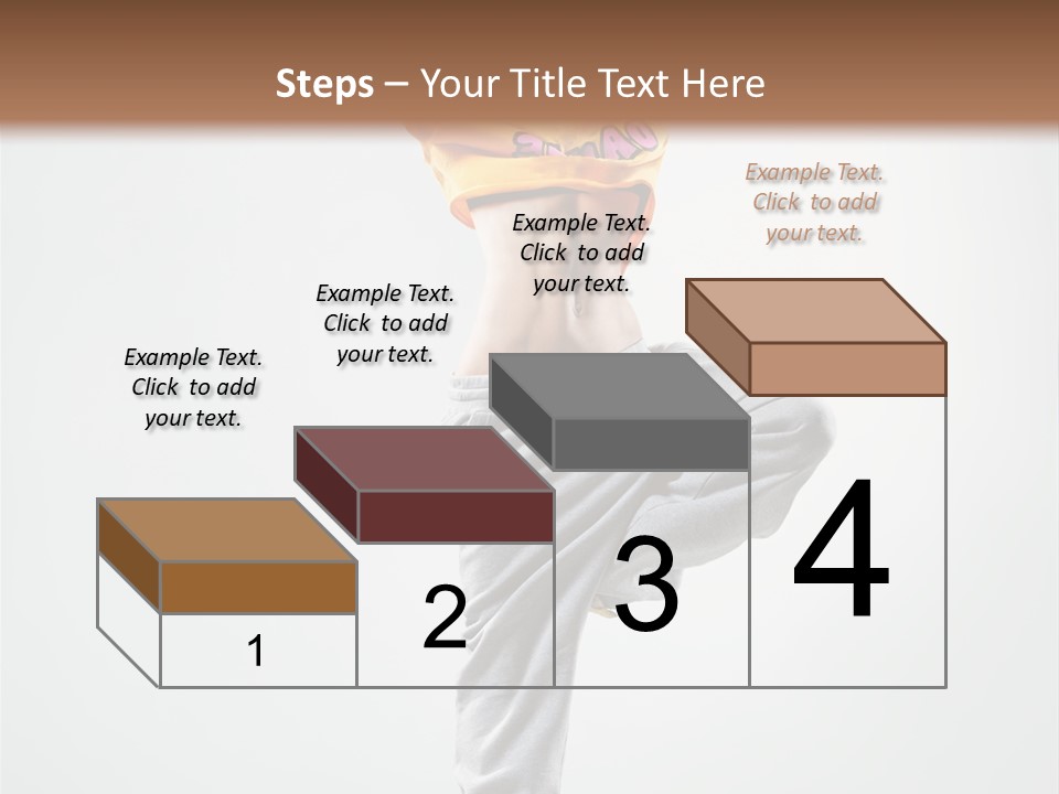 Stretching Exercise Gymnastic PowerPoint Template