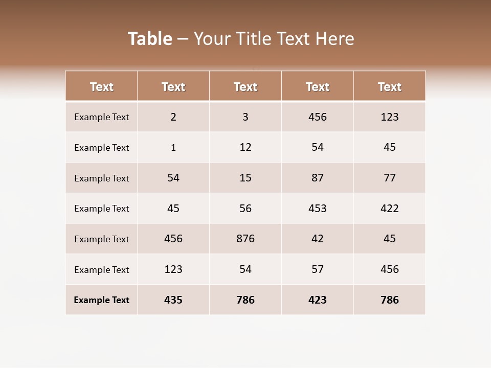 Posing Sport Dancer PowerPoint Template