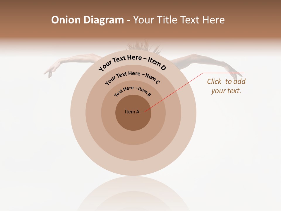 Posing Sport Dancer PowerPoint Template