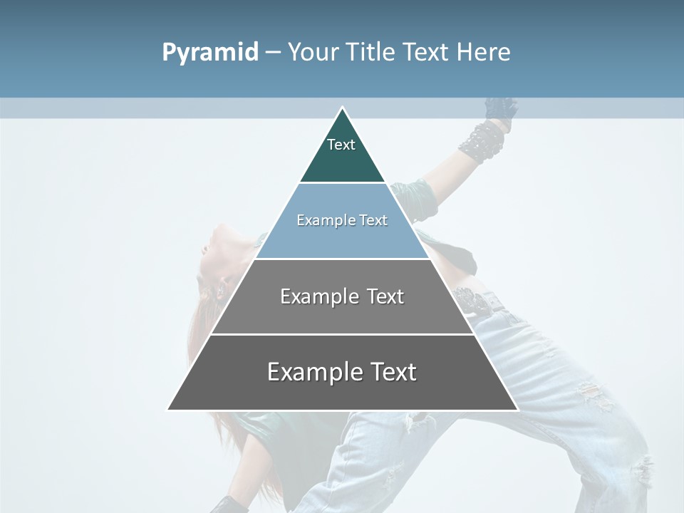 Pose Gymnastic Acrobat PowerPoint Template