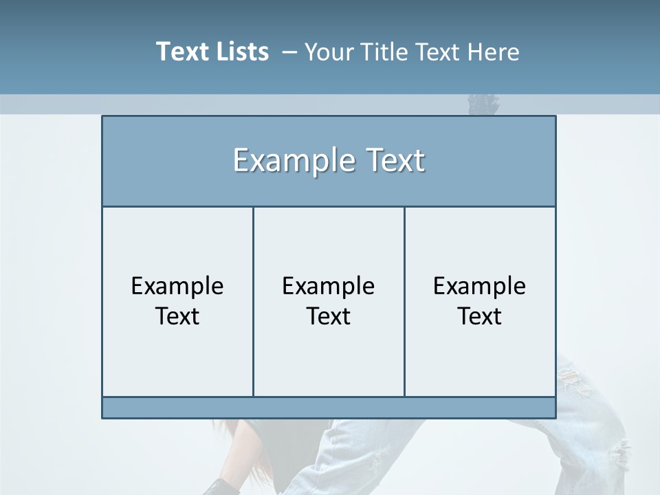 Pose Gymnastic Acrobat PowerPoint Template